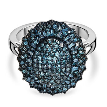 D'Joy blauer Diamant Ring - 1,08 ct.