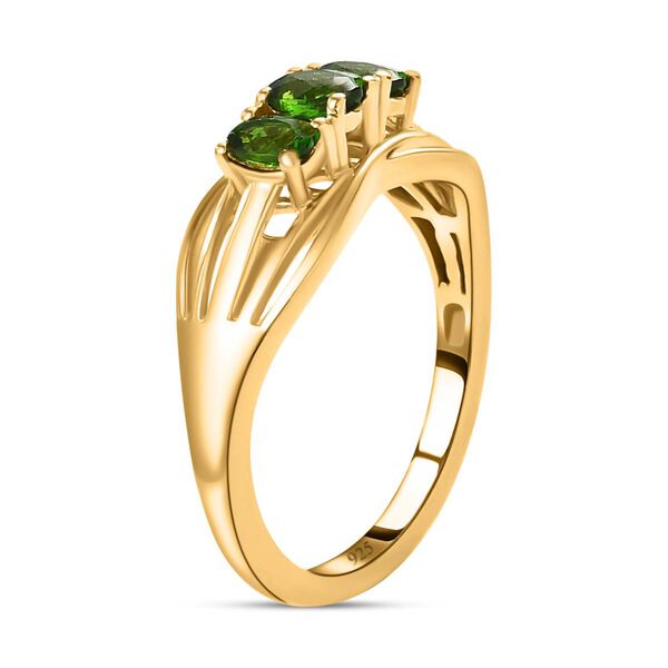 Natürlicher Chromdiopsid-Ring - 0,54 ct. image number 5