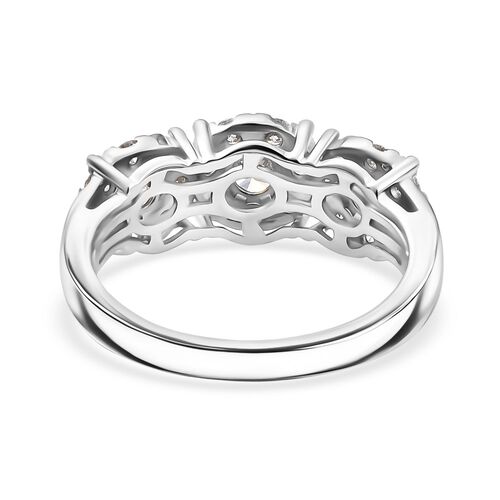 LUXURIANT DIAMOND - Lab Grown Diamant SI Ring 925 Silber rhodiniert (Größe 21.00) ca. 1.00 ct image number 5