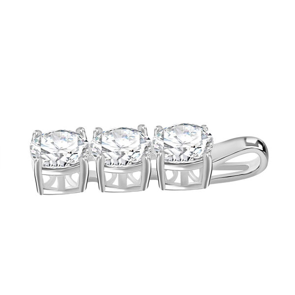 Weißes Zirkonia-Schmuckset image number 9