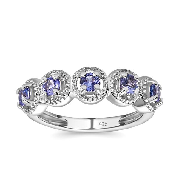 Tansanit Ring - 0,56 ct. image number 4