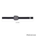 Strada - Japanisches Uhrwerk, Edelstahl Hydraulik-Zifferblatt und Legierung-Armband, 23 cm, schwarz image number 6