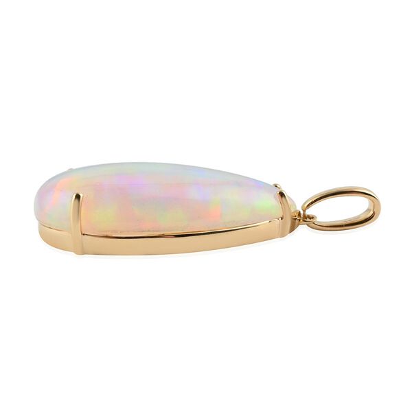 ILIANA AAA nat&uuml;rlicher, &auml;thiopischer Welo Opal Anh&auml;nger in 750 Gold, 8,60 ct. image number 2