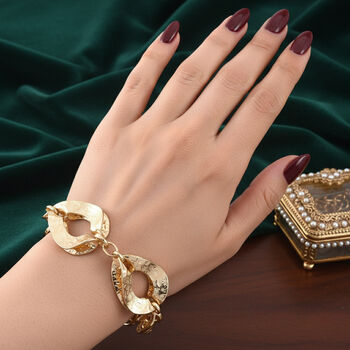 Gelb Armband ca. 20 cm + 4 cm Extender, ca. 25,00g