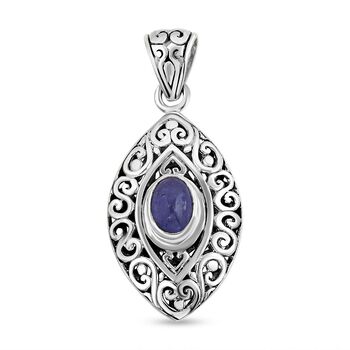 Royal Bali Kollektion - Tansanit Anh&auml;nger, 925 Silber, ca. 1.76 ct