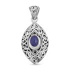 Royal Bali Kollektion - Tansanit Anhänger, 925 Silber, ca. 1.76 ct