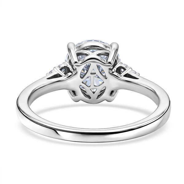 EXKLUSIVES ANGEBOT LUXURIANT DIAMOND - Lab Grown Diamant 100 Facetten-GH Ring 925 Silber Rhodiniert (Gr&ouml;&szlig;e 18.00) ca. 2.08 ct image number 5