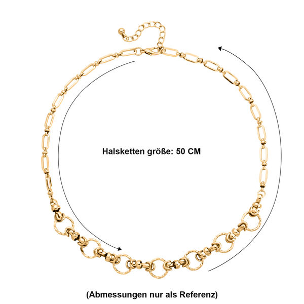 Gelb Halskette ca. 50 cm + 5 cm Extender, ca. 28,50g image number 5