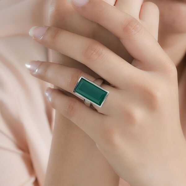 AAA Verde Onyx Ring - 9,66 ct. image number 3