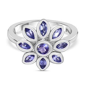 AA Tansanit Ring - 0,96 ct.