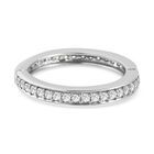 LUSTRO STELLA - Weißer Zirkonia Ring 925 Silber platiniert  ca. 0,99 ct image number 0