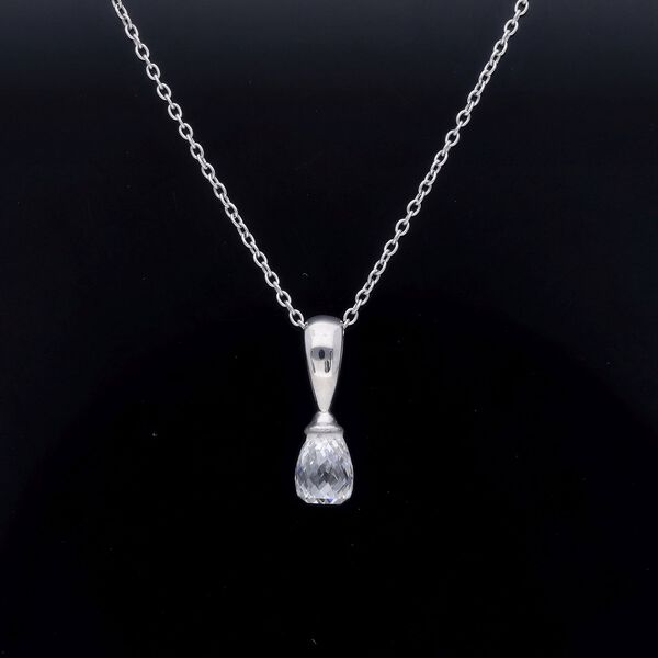 LUXURIANT DIAMOND - Lab Grown Diamant VS-EF Schmuckset ca. 50 cm 925 Silber Rhodiniert ca. 1,06 ct. image number 3