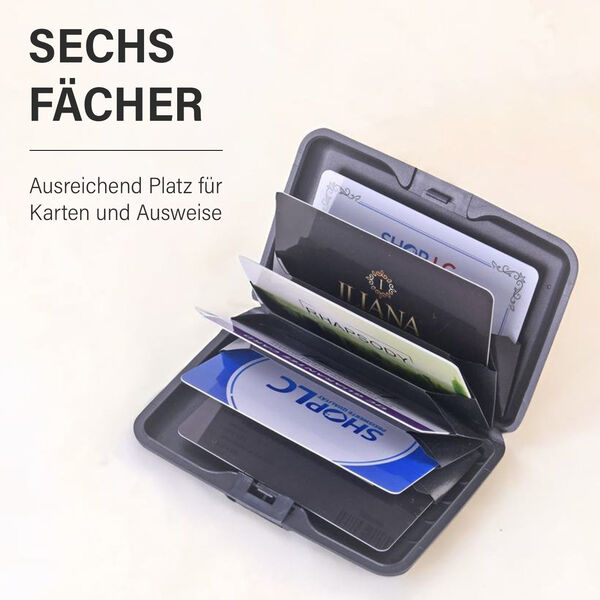 5er-Set RFID Kartenhalter, mehrfarbig image number 6