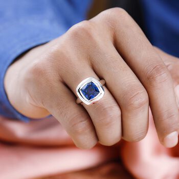 Ceylonfarbener Quarz-Ring - 4,38 ct.&nbsp;