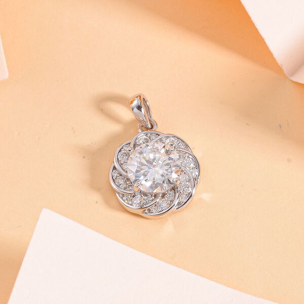 Moissanit Anh&auml;nger - 1,66 ct. image number 2