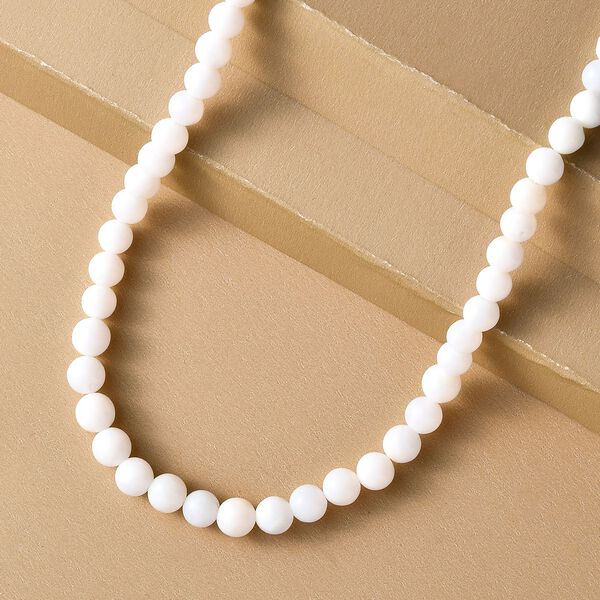 Pristine weiße Opal-Halskette image number 2