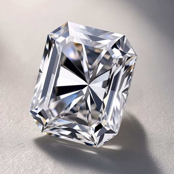 LUXURIANT DIAMOND- IGI zertifizierter VS G Labor Diamant, Oktagon-Smaragdschliff - 5 ct. image number 3