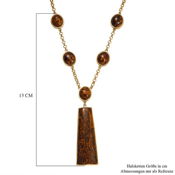 EverTrue Skript Stein 45cm Halskette - 58,79 ct. image number 6