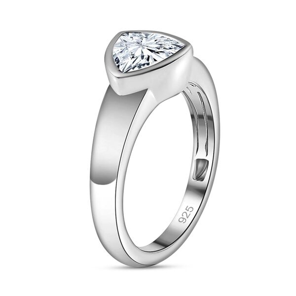 Moissanit Ring- 1,28 ct. image number 7