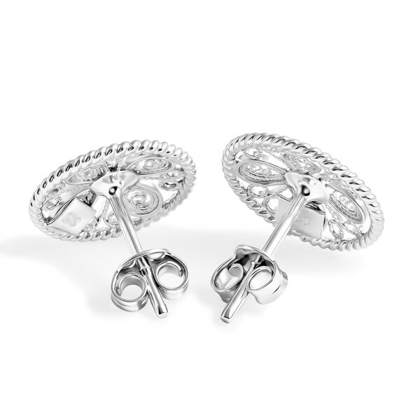 925 Silber Ohrringe 2,01g image number 4