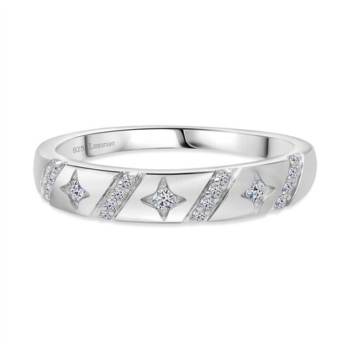 LUXURIANT DIAMOND -Lab Grown Diamant SI-GH Ring 925 Silber rhodiniert (Größe 21.00) ca. 0.17 ct image number 0