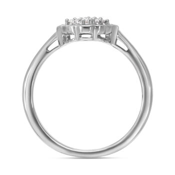 Diamant Cluster Ring - 0,50 ct.