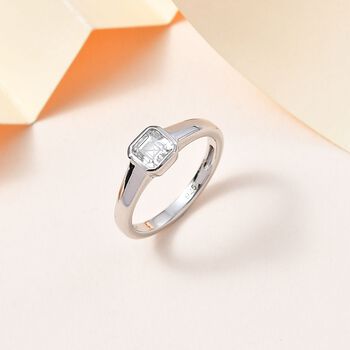 Moissanit Ring - 0,69 ct.