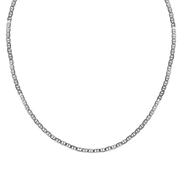 Mariner Kette 45 cm in 925 Silber versilbert image number 0