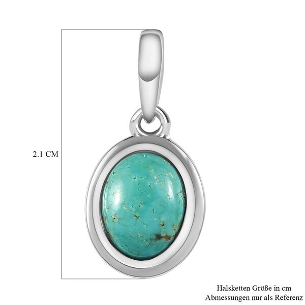 Sierra Nevada T&uuml;rkis Solit&auml;r Anh&auml;nger - 1,88 ct. image number 5