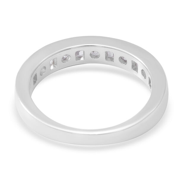 LUSTRO STELLA - Zirkonia Ring 925 Silber rhodiniert  ca. 0,87 ct image number 4