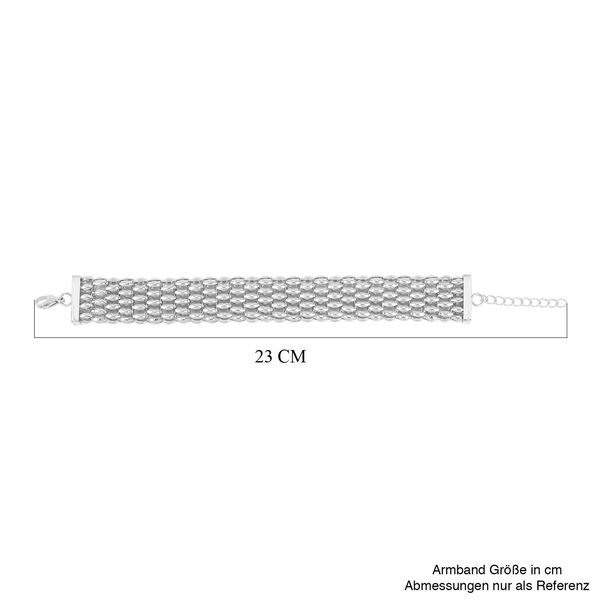 Reiner Edelstahl Armband ca. 19 cm + 3.5 cm Extender, ca. 20,50g image number 6