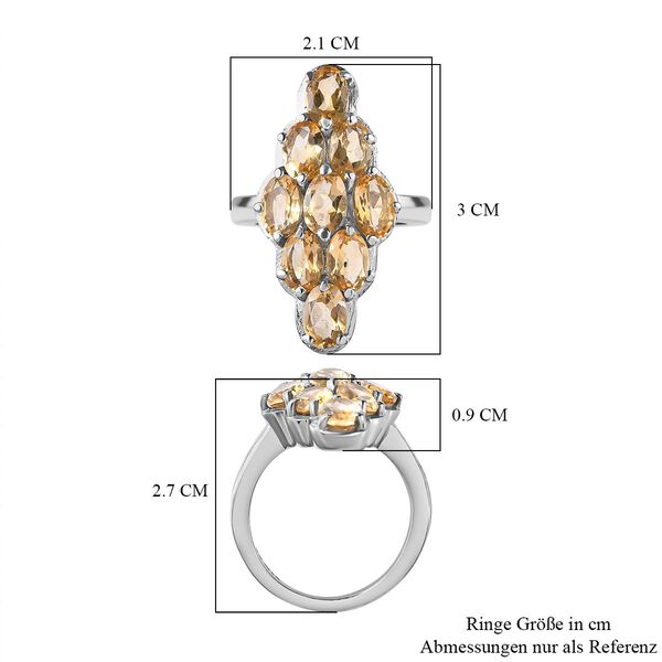 Citrin Ring - 4,06 ct. image number 7