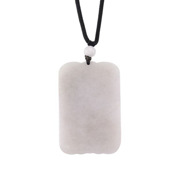 Flexible wei&szlig;e Jade 71cm Halskette in 999 Gold - 125 ct. image number 4