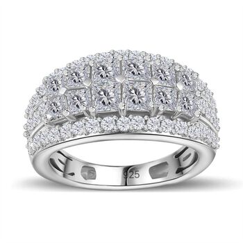 Moissanit Ring- 2,17 ct.