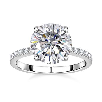 Moissanit Ring - 3,59 ct.