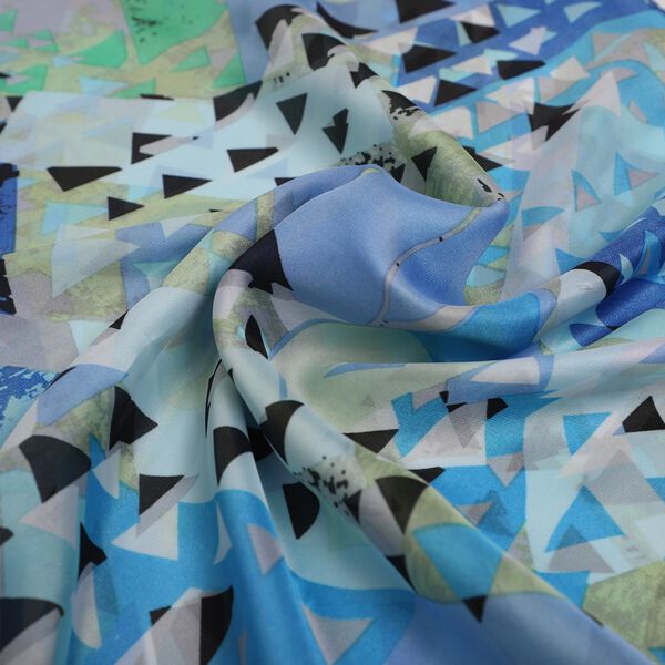 100% natürlicher Satin Seiden Schal image number 6