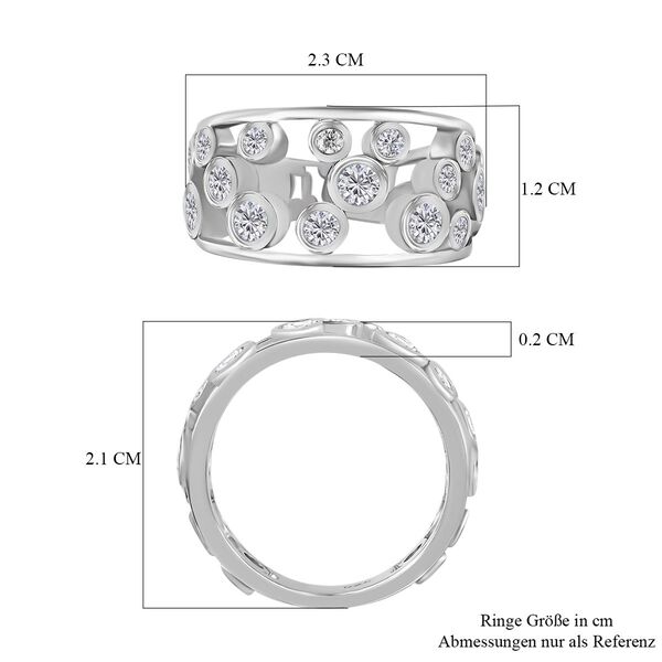 Moissanit Ring - 1,10 ct. image number 7