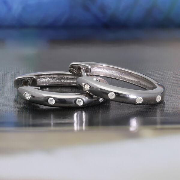 Diamant Ohrringe - 0,10 ct. image number 2