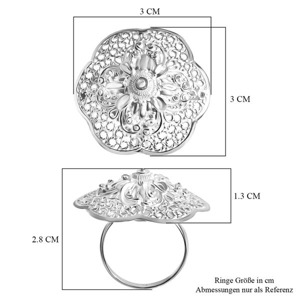 D'Joy Royal Bali - 925 Silber Ring (Gr&ouml;&szlig;e 16.00) ca. 9,26g image number 5