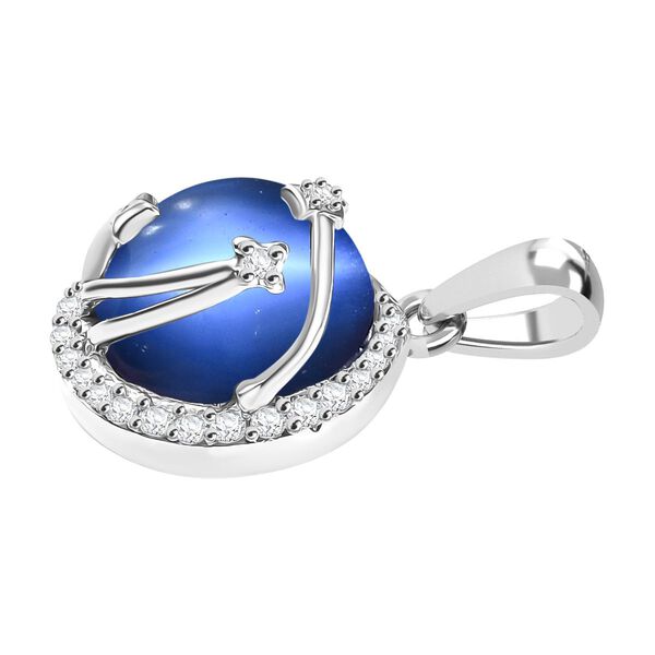 D'Joy Aurora Mondstein und Zirkon Anh&auml;nger - 3,92 ct. image number 4