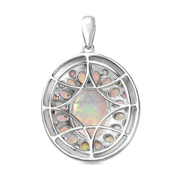 Nat&uuml;rlicher, &auml;thiopischer Welo Opal und Multi-Turmaline-Anh&auml;nger - 6,73 ct. image number 7