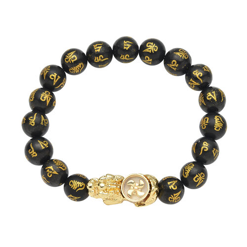 Feng shui Shungit Armband, 18 cm - 70 ct. image number 0