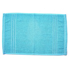 10er-Set recycelte 320gsm Baumwoll-Frottee-Küchentücher, 30x46 cm, Türkis