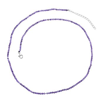 Afrikanische Amethyst 45+5cm Halskette - 15,71 ct.