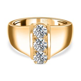 Moissanit Ring - 0,68 ct.