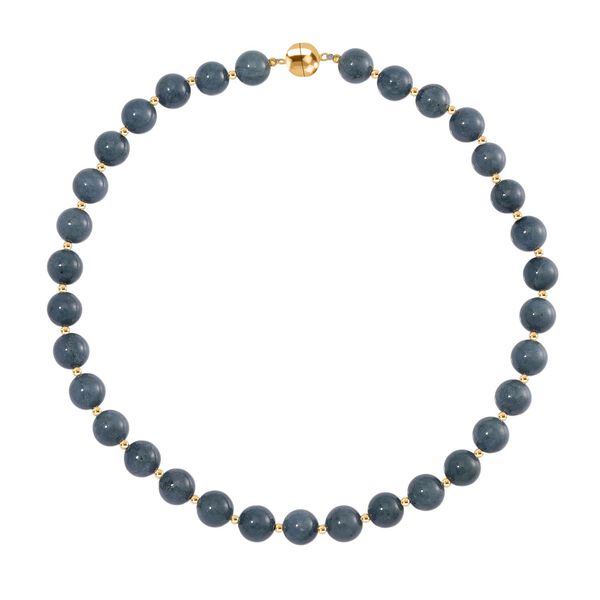 Natürliche Olmek Jadeit Halskette, 50 cm - 500 ct. image number 3