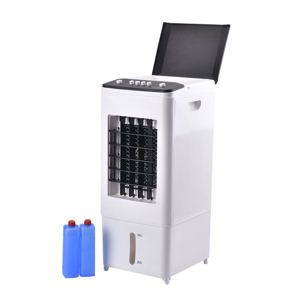 Mobiler Klimaanlagen-Ventilator, schwarz-wei&szlig; image number 7