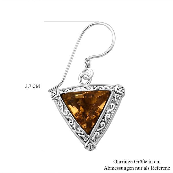 Royal Bali Kollektion- Citrin Ohrringe - 7 ct. image number 5