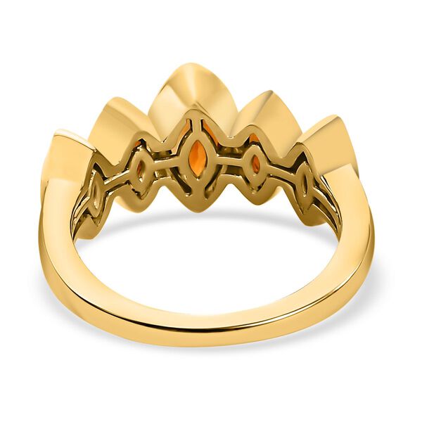 AA Madeira Citrin Ring - 1,36 ct. image number 5