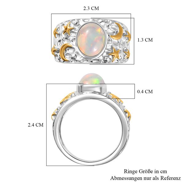 AA nat&uuml;rliches, &auml;thiopisches Welo Opal Schmuckset image number 8